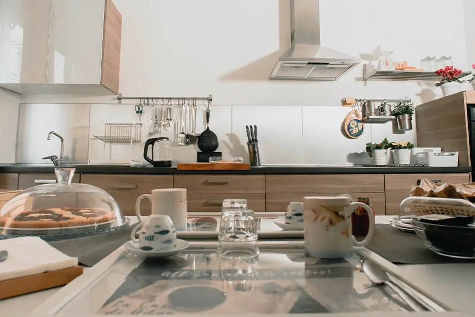 bed and breakfast la casa di Adua Porto Sant'Elpidio appartamento nasse, cucina
